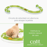 Circuitos con pelota para gatos Catit Senses