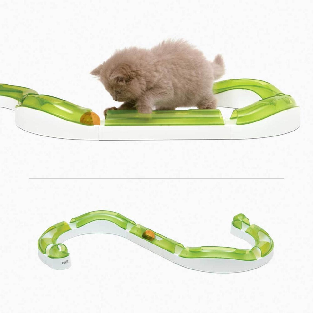 Circuitos con pelota para gatos Catit Senses