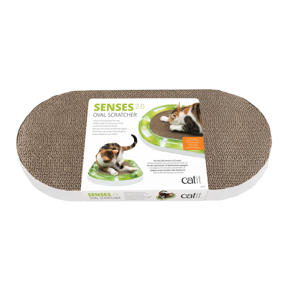 Rascador Ovalado de cartón Catit Senses