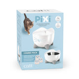 Combo de fuente y comedero para gatos Catit PIXI