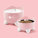 Combo de fuente y comedero para gatos Catit PIXI