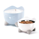 Combo de fuente y comedero para gatos Catit PIXI