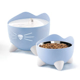 Combo de fuente y comedero para gatos Catit PIXI