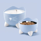 Combo de fuente y comedero para gatos Catit PIXI