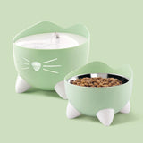 Combo de fuente y comedero para gatos Catit PIXI