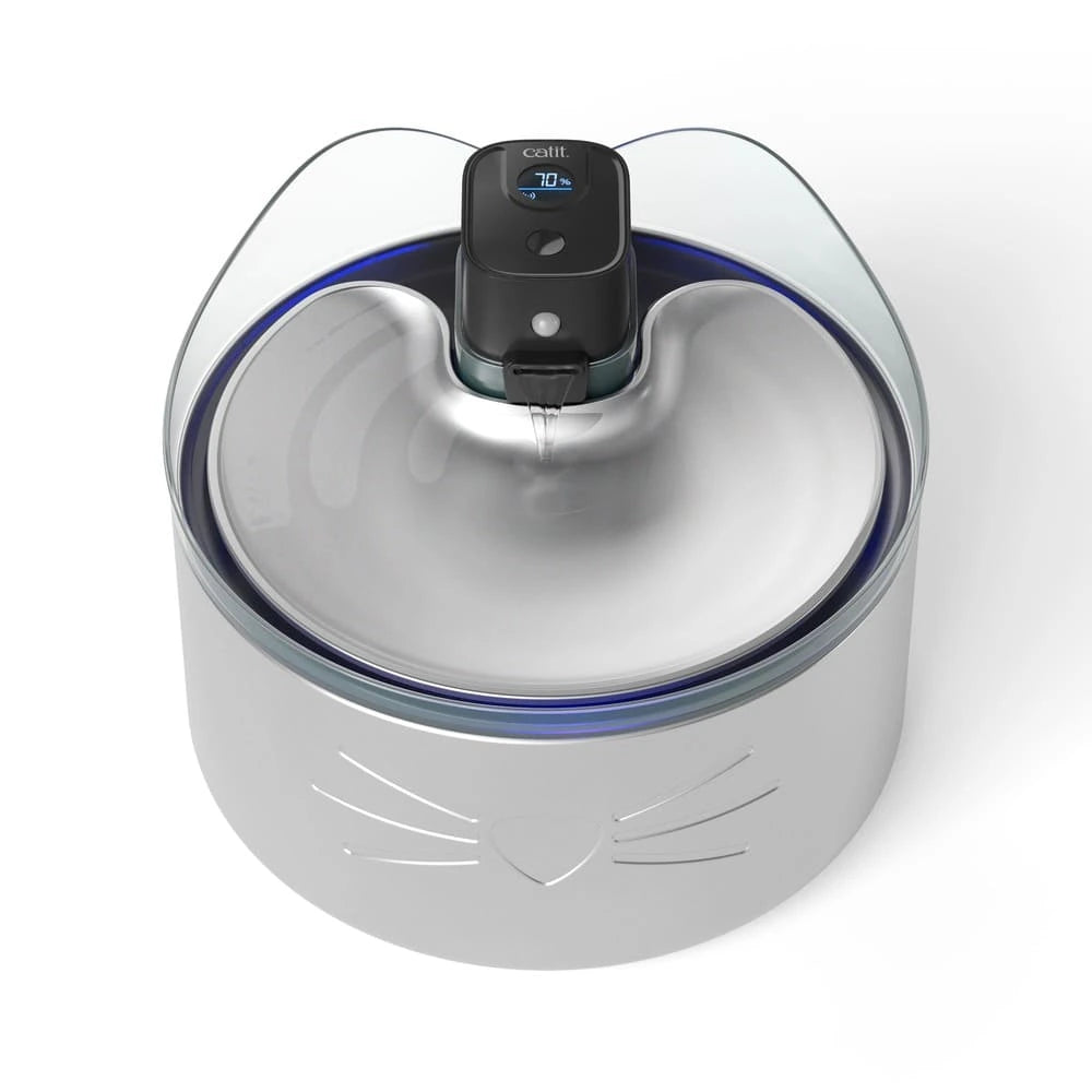 Fuente Sin Cables Catit PIXI de Acero inoxidable UVC