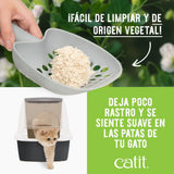 Arena para Gatos Aglomerante de Cáscara de Guisante Catit Go Natural