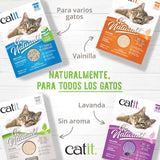 Arena para Gatos Aglomerante de Cáscara de Guisante Catit Go Natural
