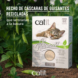 Arena para Gatos Aglomerante de Cáscara de Guisante Catit Go Natural
