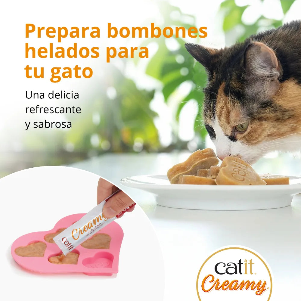 Snacks cremosos para gatos Catit Creamy – 80 Tubos