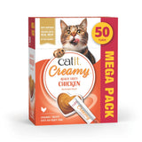 Snacks cremosos para gatos Catit Creamy – 50 Tubos