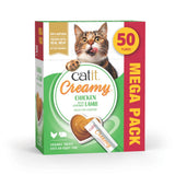 Snacks cremosos para gatos Catit Creamy – 50 Tubos