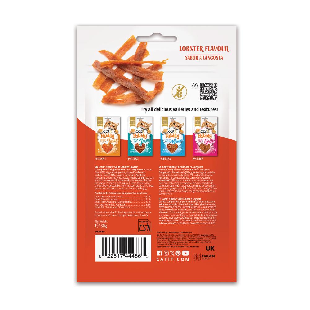 Snacks masticables para gatos Catit Nibbly Grills