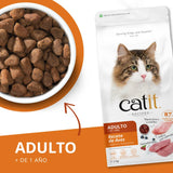 Pienso para gatos quisquillosos Catit Recipes - Receta de Aves para ADULTO