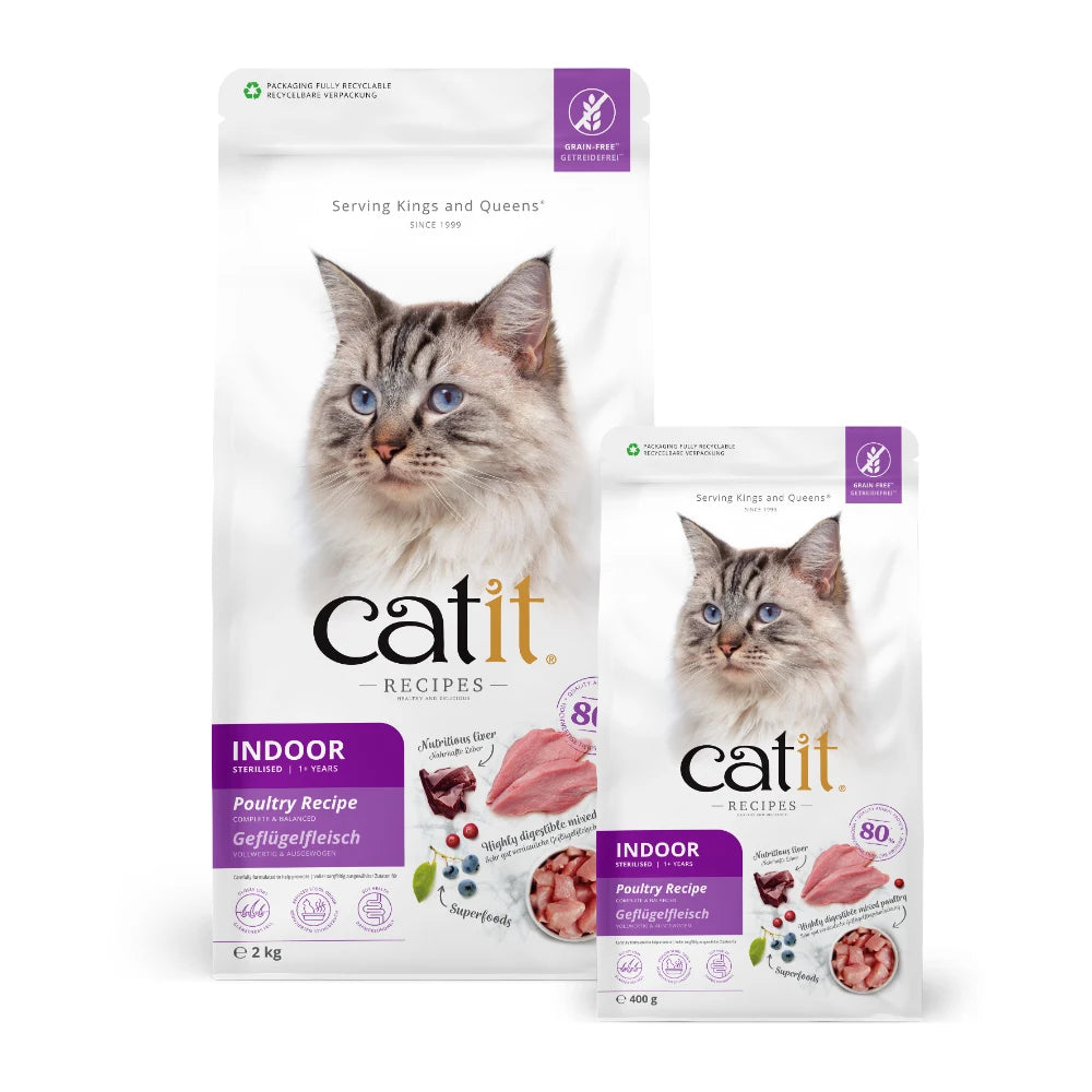 Pienso para gatos Catit Recipes - Receta de Aves para ESTERILIZADO