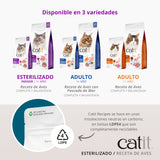 Pienso para Gatos Catit Recipes -Receta de Aves para ESTERILIZADO