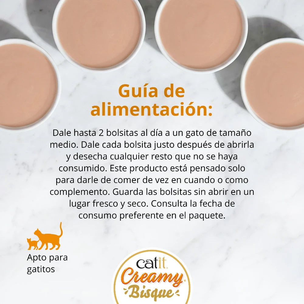 Catit Creamy Bisque con Atún