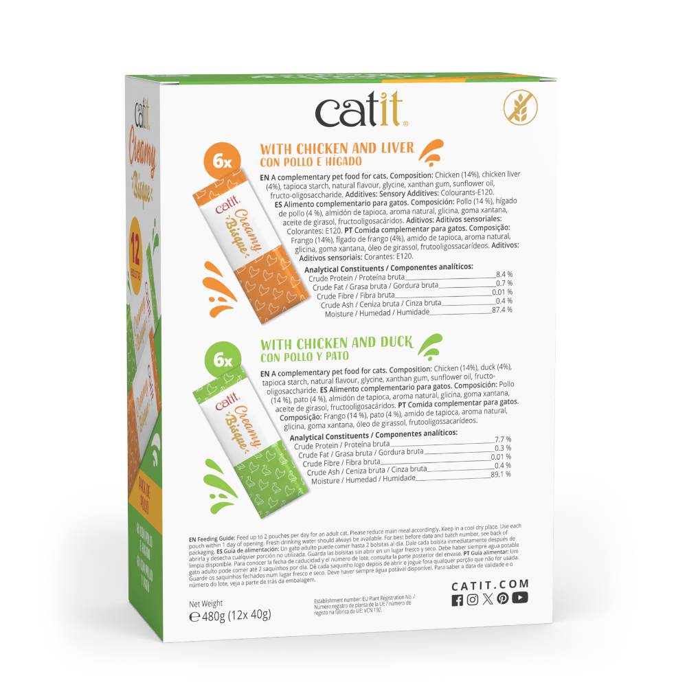Catit Creamy Bisque con Pollo