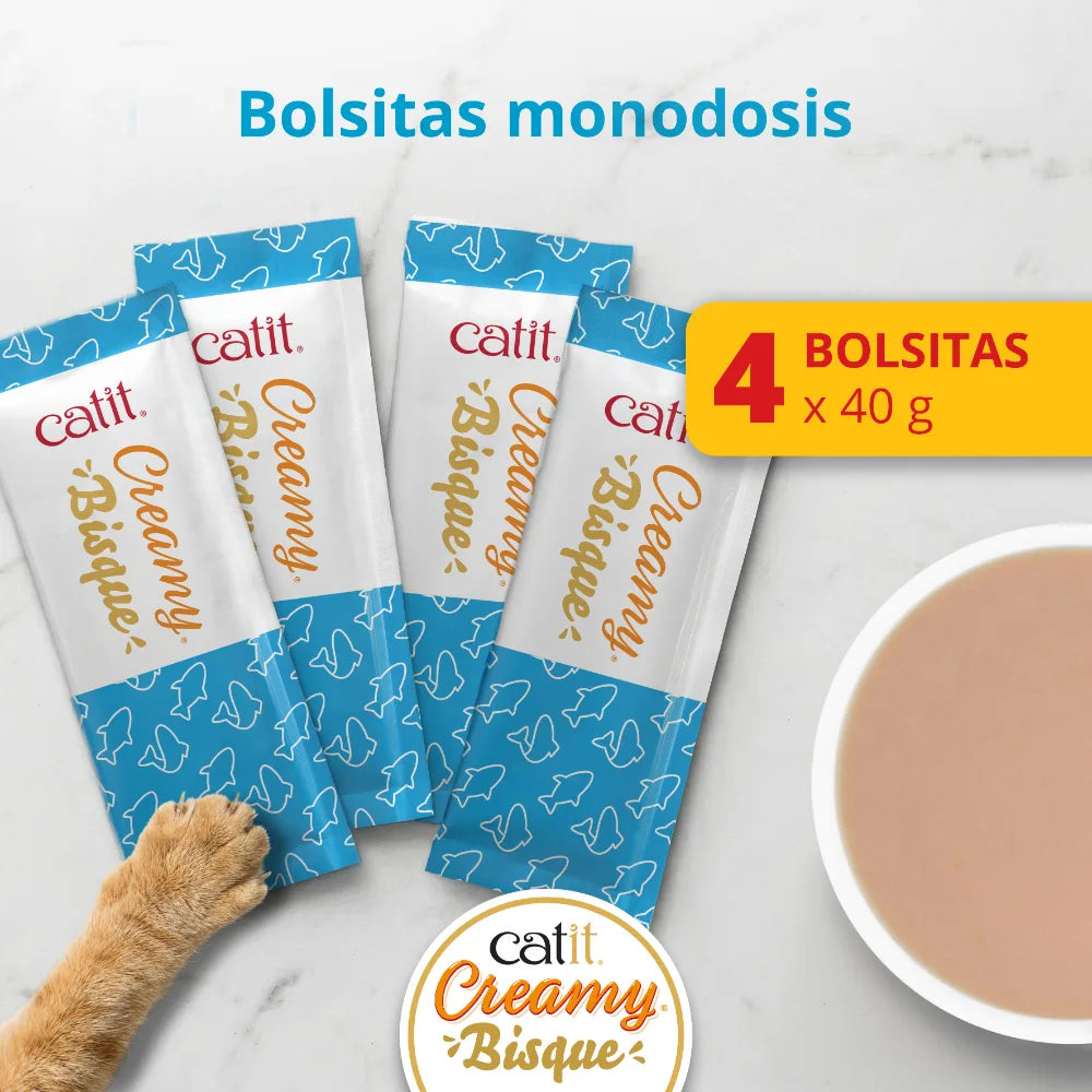 Catit Creamy Bisque con Atún