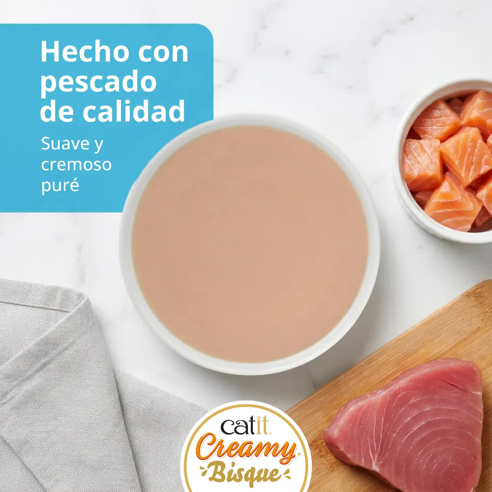 Catit Creamy Bisque con Atún