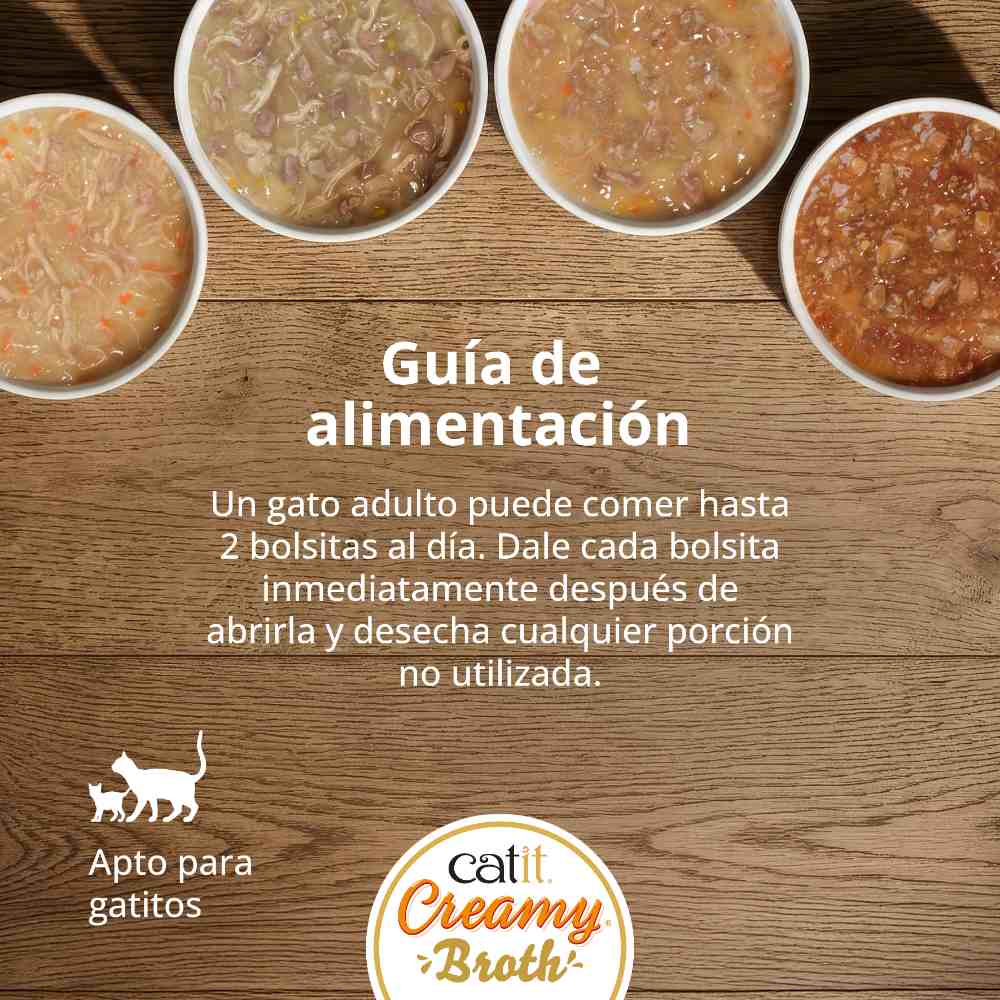Catit Creamy Broth Atún