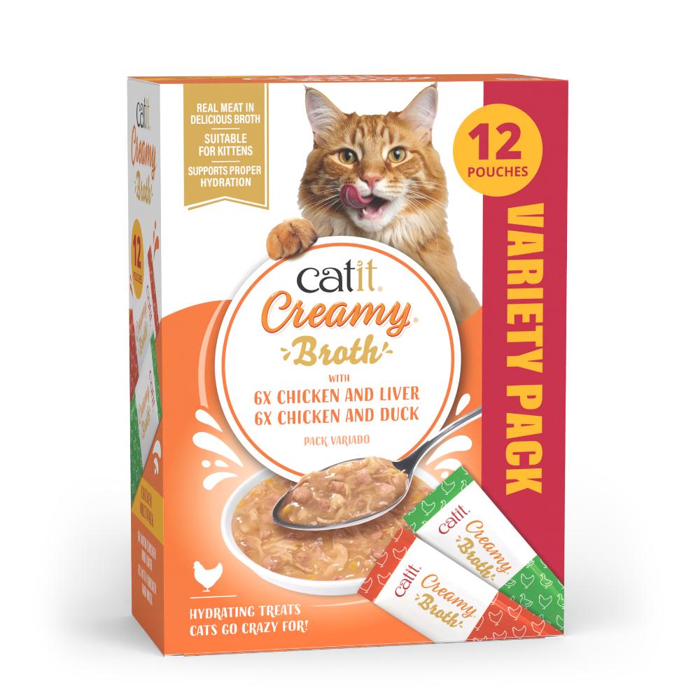 Catit Creamy Broth Pollo