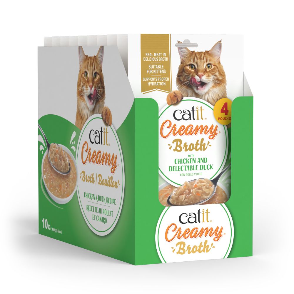 Catit Creamy Broth Pollo