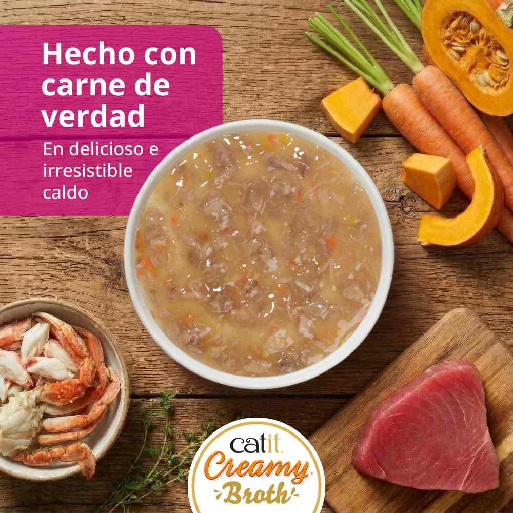 Catit Creamy Broth Atún