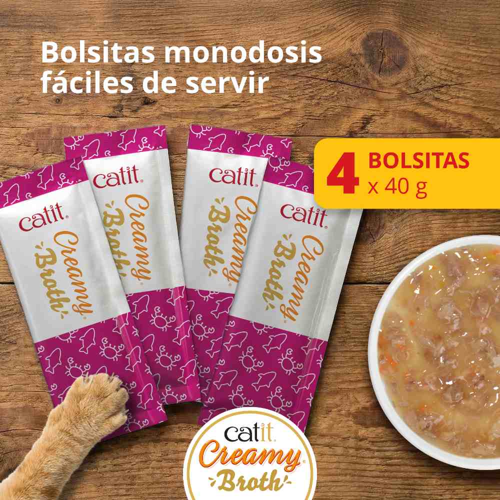 Catit Creamy Broth Atún