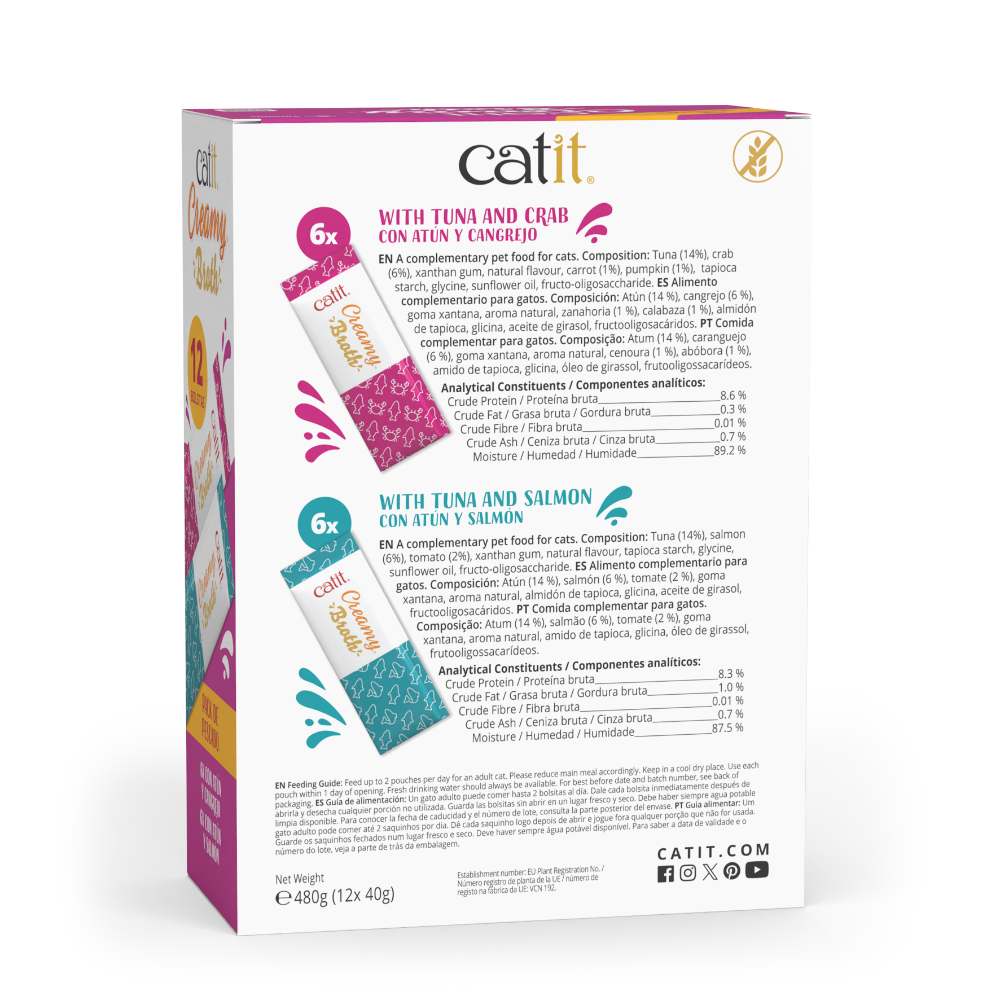 Catit Creamy Broth Atún