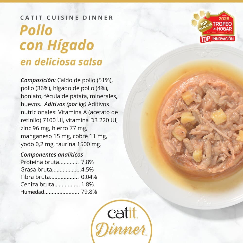 Catit Cuisine Dinner de Pollo