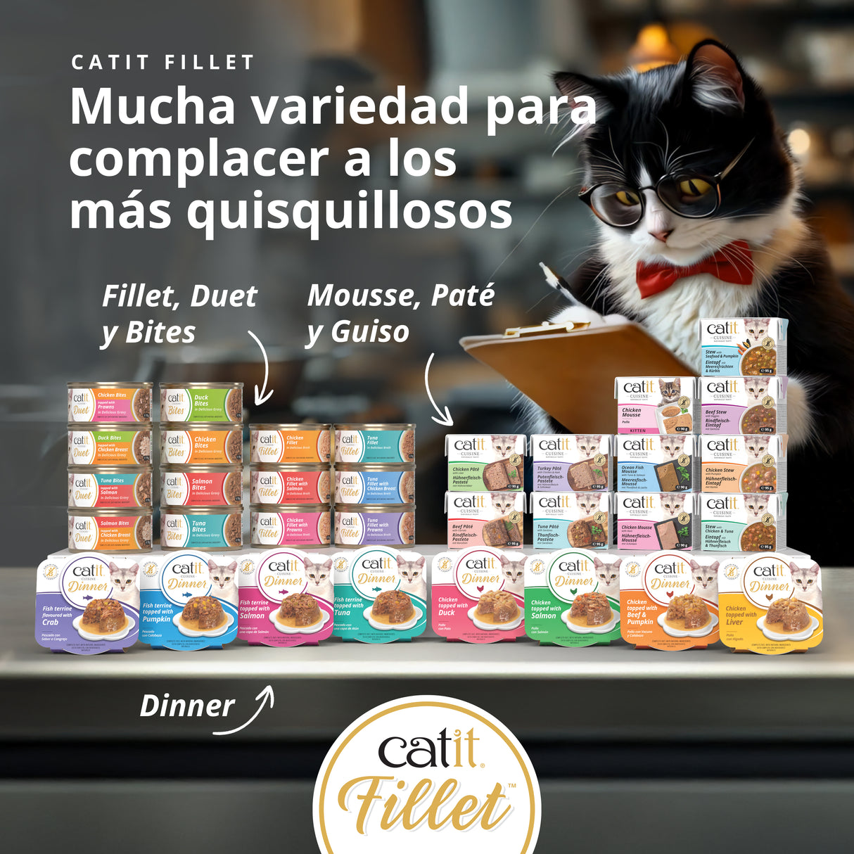 Catit Cuisine Dinner Pescado 75g