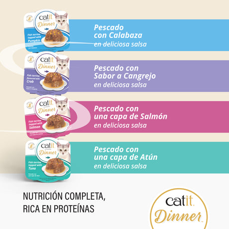 Catit Cuisine Dinner Pescado 75g