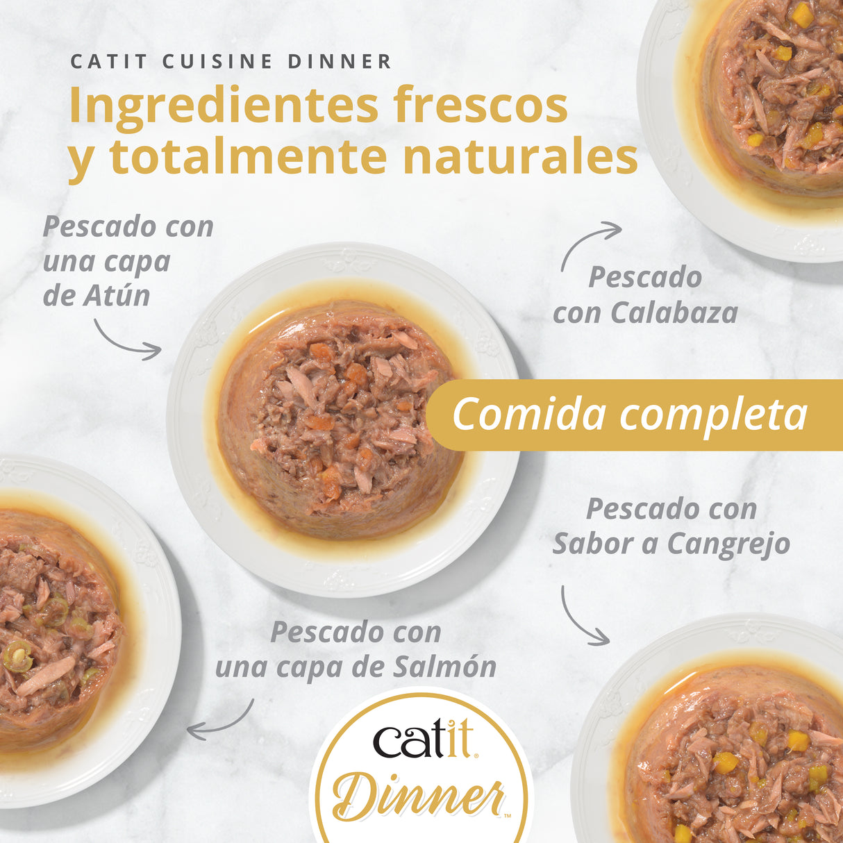 Catit Cuisine Dinner Pescado 75g