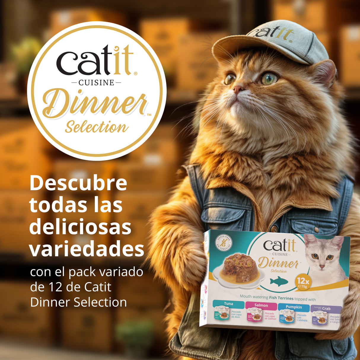 Catit Cuisine Dinner Pescado 75g