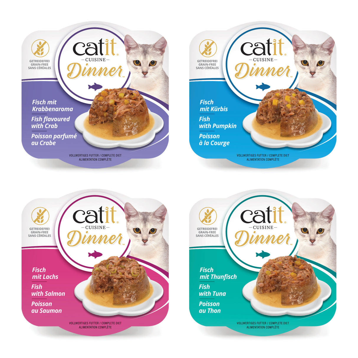 Catit Cuisine Dinner Pescado 75g