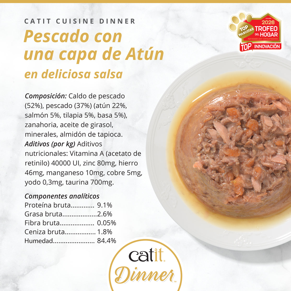 Catit Cuisine Dinner Pescado