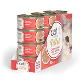 Pollo desmenuzado para gatos Catit Cuisine Fillet
