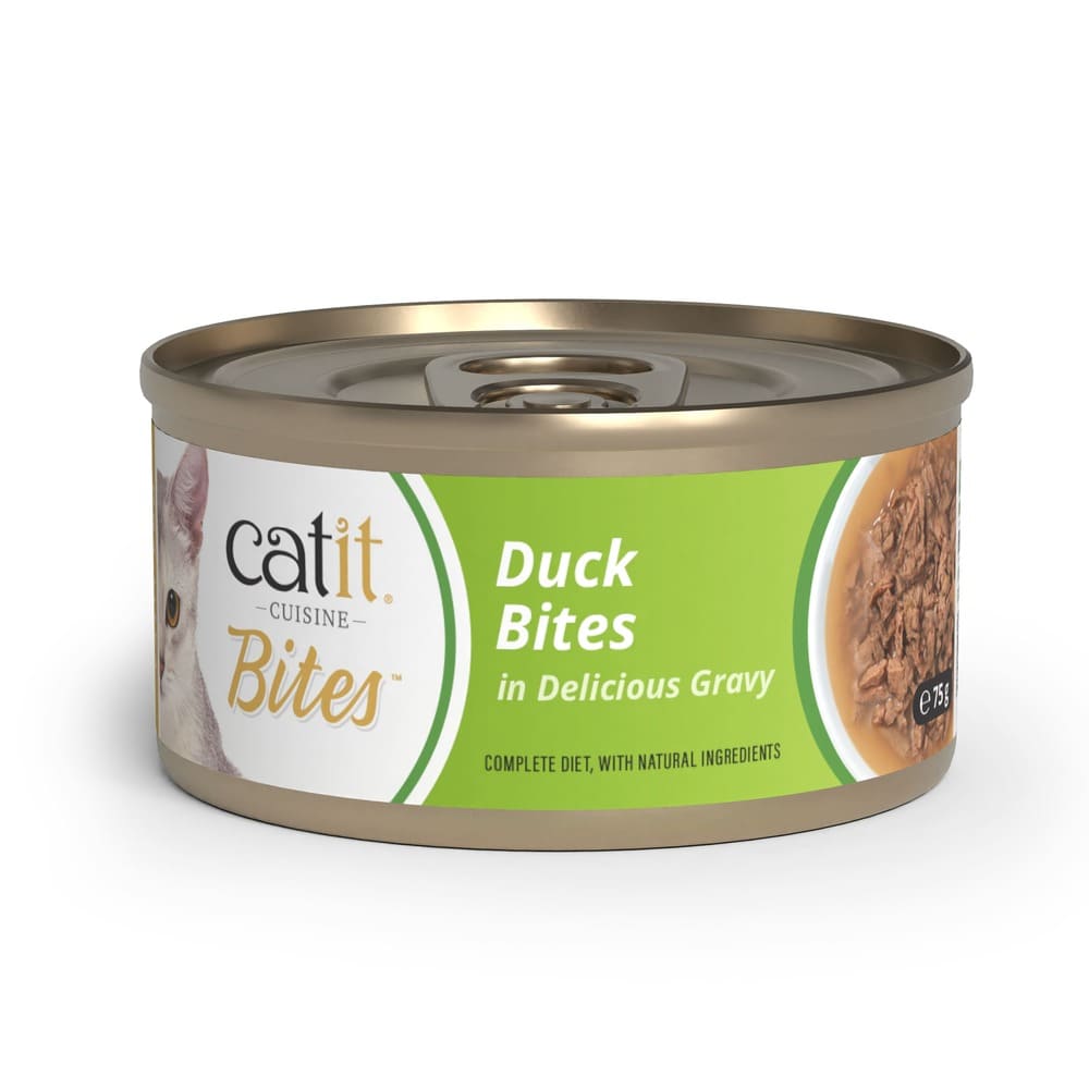 Trocitos de carne en salsa para gatos Catit Cuisine Bites
