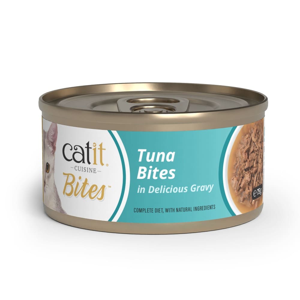 Trocitos de carne en salsa para gatos Catit Cuisine Bites