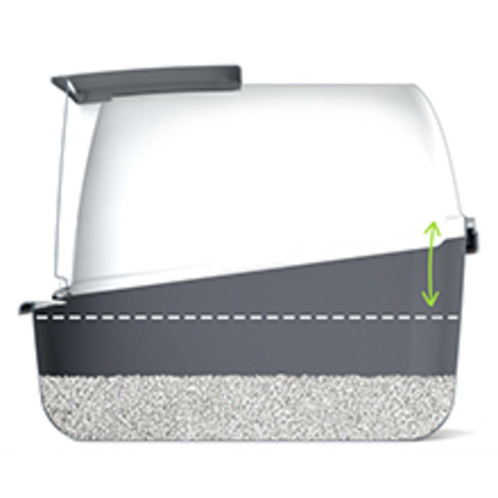 Arenero cerrado para gatos con control de olores Catit Airsift