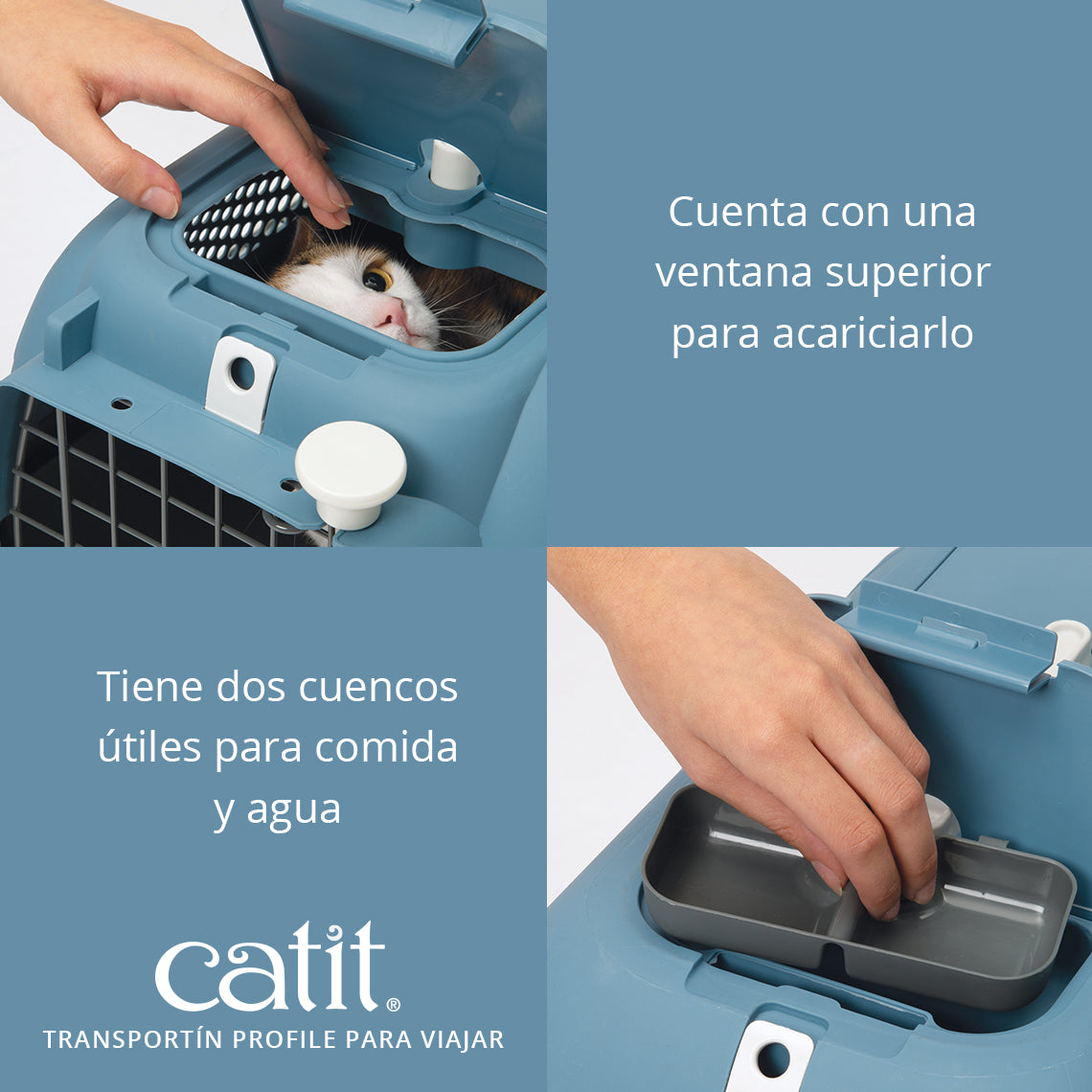 Transportín para gatos Profile Catit