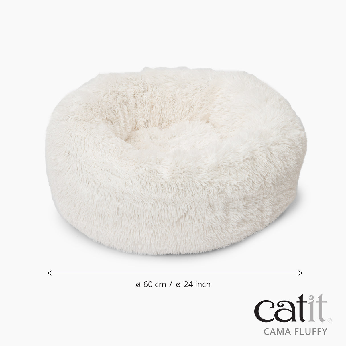 Cama fluffy Catit para gatos -7