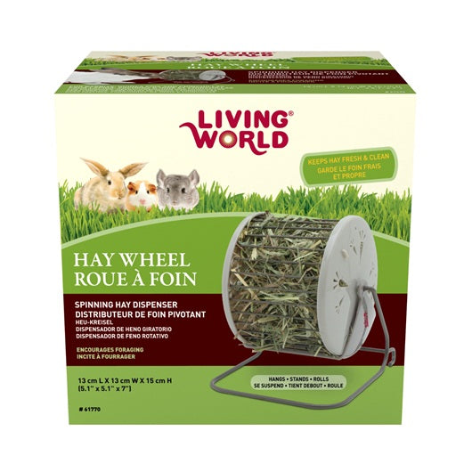 Rueda dispensadora de heno Living World