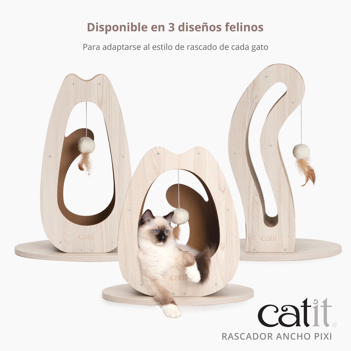 Rascadores de cartón para gatos PIXI