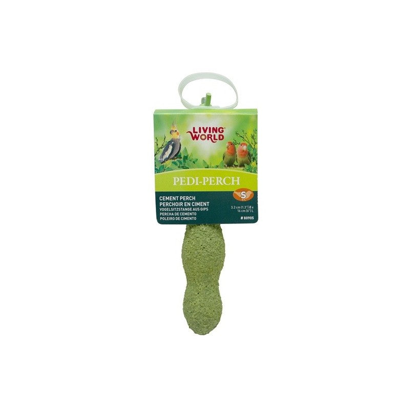 Perchas de cemento para loros Living World Pedi Perch