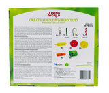 Kit para crear juguetes para loros Living World - 28 piezas