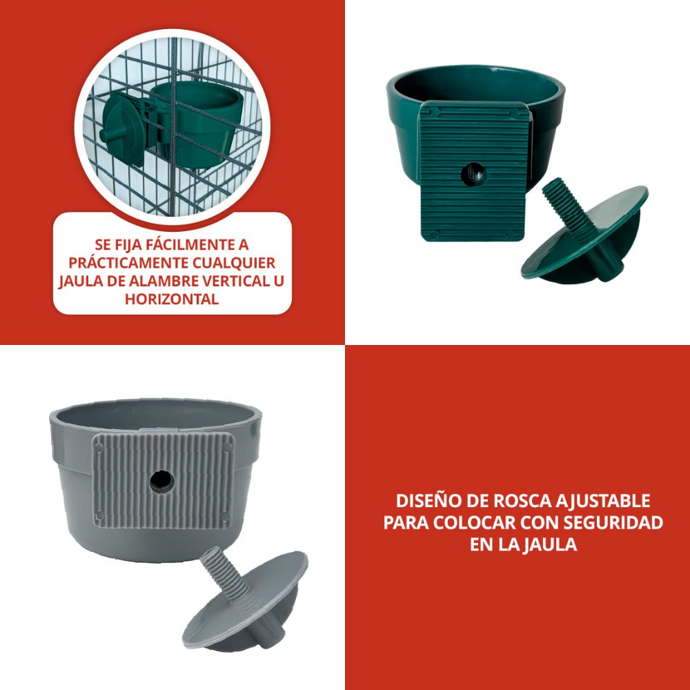 Comedero para loros Lock & Crock HARI