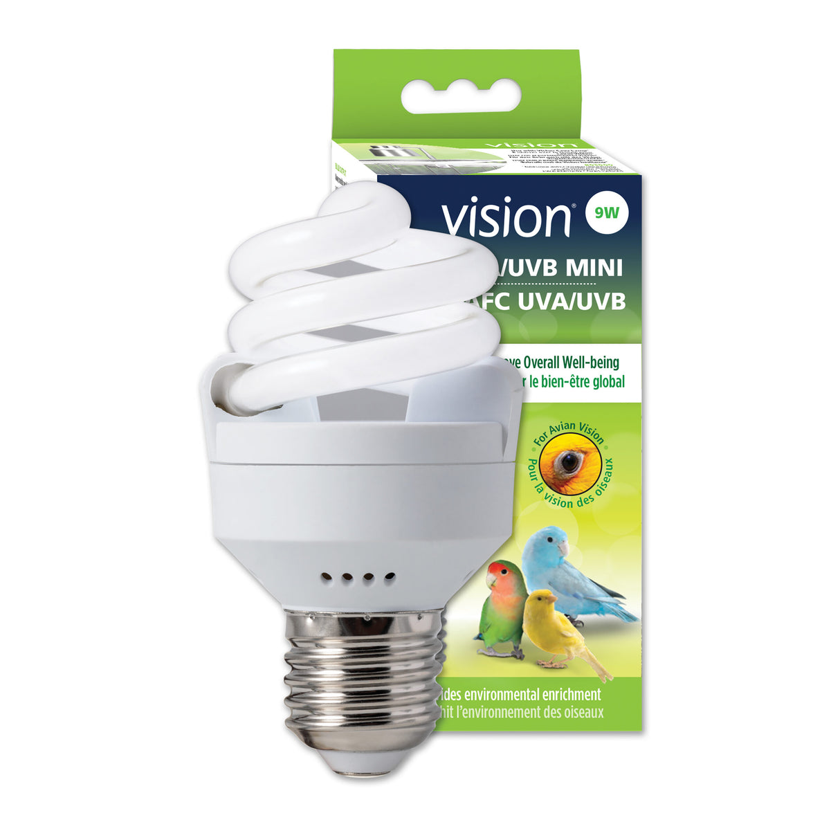 Bombilla CFL UVA/UVB Mini Vision - 9W