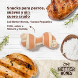 Huesitos suaves para perros Zoë Better Bones Pack de 10